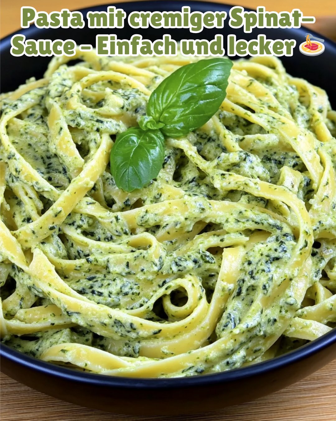 Pasta mit cremiger Spinat-Sauce – Einfach und lecker - allesrezepte.com